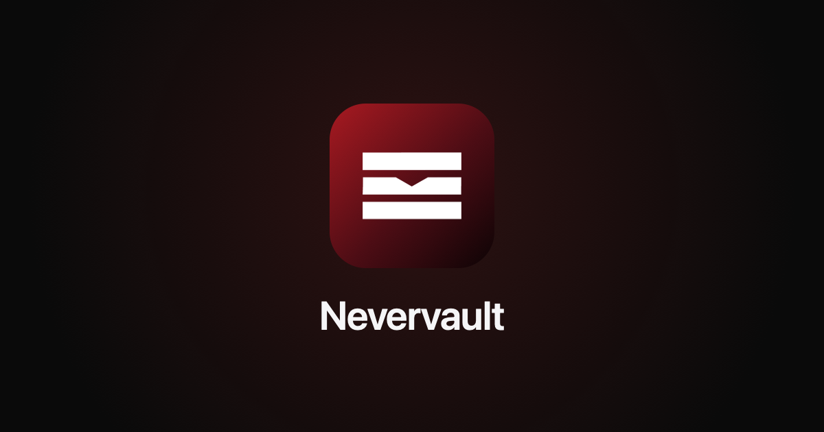 Nevervault by Zach Owens
